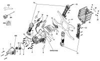DeWalt DCD240 Mixer TYPE 2 Spare Parts